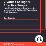 7 Values of Highly Effective People