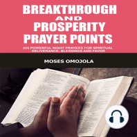 Breakthrough And Prosperity Prayer Points