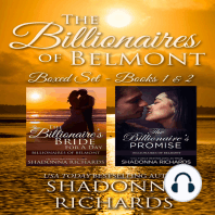Billionaires of Belmont - Boxed Set Books 1-2