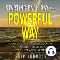 Starting Each Day in a Powerful Way