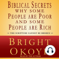 Biblical Secrets Why Some People are Poor and Some People are Rich