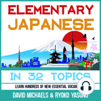 Elementary Japanese in 32 Topics.