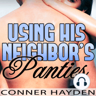 Using His Neighbor’s Panties