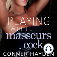 Playing with the Masseur's Cock