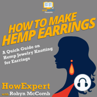 How to Make Hemp Earrings