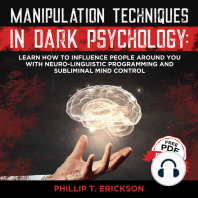 Manipulation Techniques in Dark Psychology