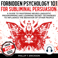 Forbidden Psychology 101 For Subliminal Persuasion