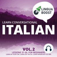 Learn Conversational Italian Vol. 2