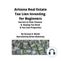 Arizona Real Estate Tax Lien Investing for Beginners