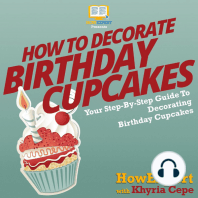 How To Decorate Birthday Cupcakes