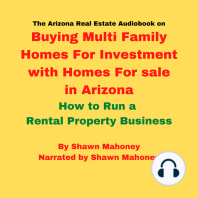 The Arizona Real Estate Audiobook on Buying Multi Family Homes For Investment with Homes For sale in Arizona