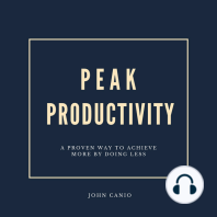 Peak Productivity