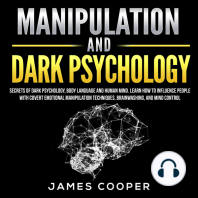 MANIPULATION AND DARK PSYCHOLOGY