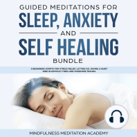 Guided Meditations for Sleep, Anxiety and Self Healing Bundle