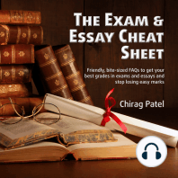 The Exam & Essay Cheat Sheet