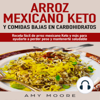 Arroz mexicano keto y comidas bajas en carbohidratos