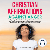 Christian Affirmations Against Anger
