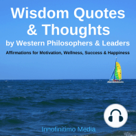 Wisdom Quotes & Thoughts by Western Philosophers & Leaders