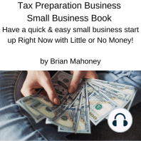 Tax Preparation Business Small Business Book