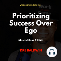 Prioritizing Success Over Ego