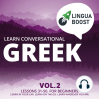 Learn Conversational Greek Vol. 2