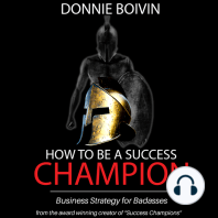 How to be a Success Champion