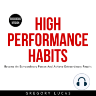 HIGH PERFORMANCE HABITS 