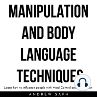 MANIPULATION AND BODY LANGUAGE TECHNIQUES