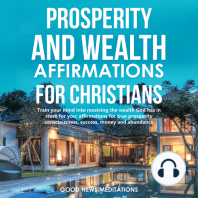 Prosperity and Wealth affirmations for Christians