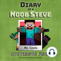 Diary Of A Noob Steve Book 1 - Mysterious Fires