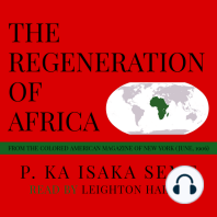The Regeneration of Africa