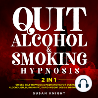 Quit Alcohol & Smoking Hypnosis (2 In 1)