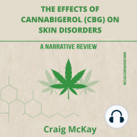 The effects of cannabigerol (CBG) on skin disorders