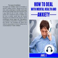 How to deal with mental health and anxiety