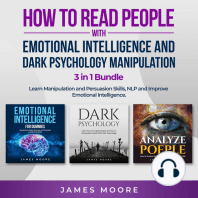 How to Read People with Emotional Intelligence and Dark Psychology Manipulation 3 in 1 Bundle
