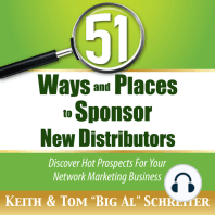 51 Ways and Places to Sponsor New Distributors