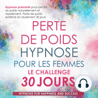Perte de Poids Hypnose Pour Les Femmes Le Challenge de 30 Jours