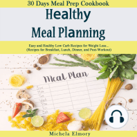 Healthy meal planning