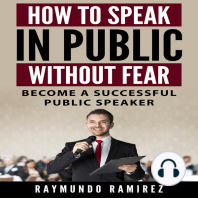 HOW TO SPEAK IN PUBLIC WITHOUT FEAR