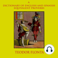 A Dictionary of English and Spanish Equivalent Proverbs