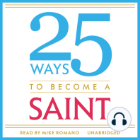 25 Ways to Become a Saint