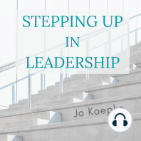 Stepping Up In Leadership