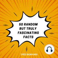 Fifty Random But Truly Fascinating Facts