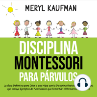 Disciplina Montessori para párvulos