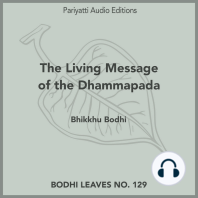The Living Message of the Dhammapada