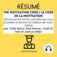 RÉSUMÉ - The Motivation Code / Le Code de la Motivation 
