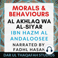 Morals & Behaviours - Al Akhlaq Wa Al-Siyar