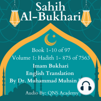 Sahih Al Bukhari English Translation Volume 1 Book 1-10 Hadith 1-875 of 7563