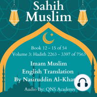 Sahih Muslim English Audio Book 12-15 (Vol 3) Hadith number 2263-3397 of 7563