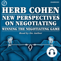 New Perspectives on Negotiating